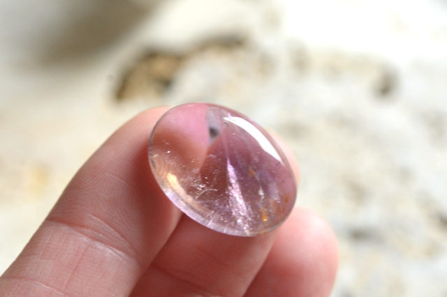 アメトリン【21】ルース・カボション（21.5×16mm）