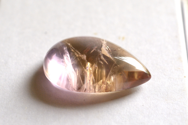 アメトリン【26】ルース・カボション（29.5×19.5mm）