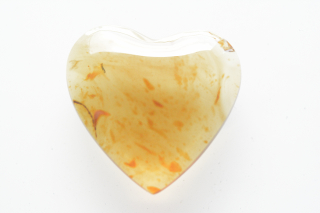 ブルーアンバー【28】天然石ルース・カボション（25.5×27mm）