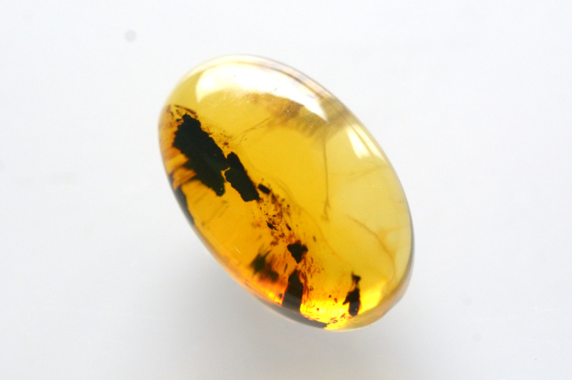 アンバー（琥珀）【49】天然石ルース・カボション（18×11.5mm）