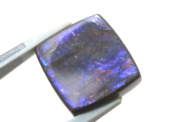 アンモライト【14】ルース・カボション（19×17.5mm）