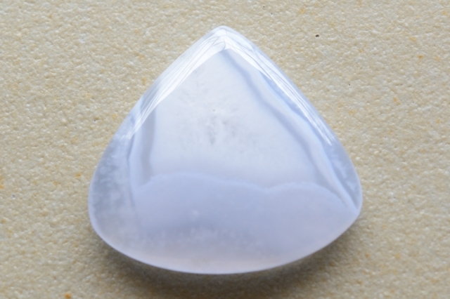 ブルーレースアゲート【22】ルース・カボション（25.5×27mm）