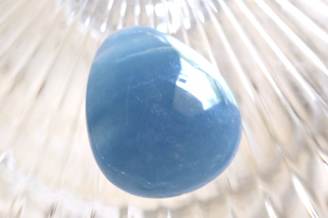 ブルーカルサイト(レムリアン・アクアティン・カルサイト)【5】ルース・カボション（26×21.5mm）