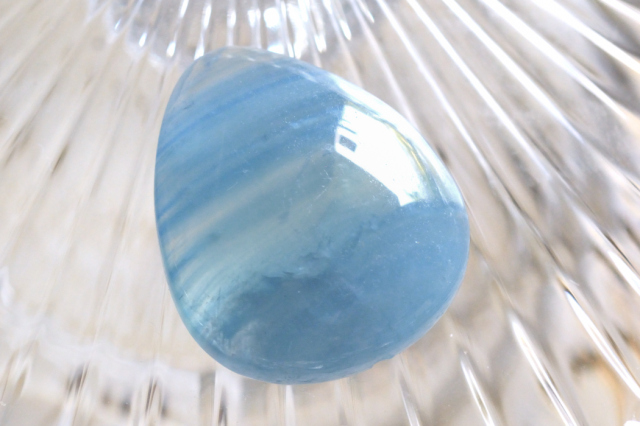 ブルーカルサイト(レムリアン・アクアティン・カルサイト)【9】ルース・カボション（28.5×24mm）