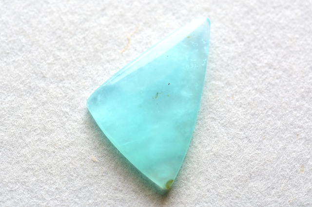 デンドリティックブルーオパール【18】ルース・カボション（24.5×15mm）