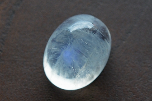 ムーンストーン【1】天然石ルース・カボション　（12.5×9.5mm）