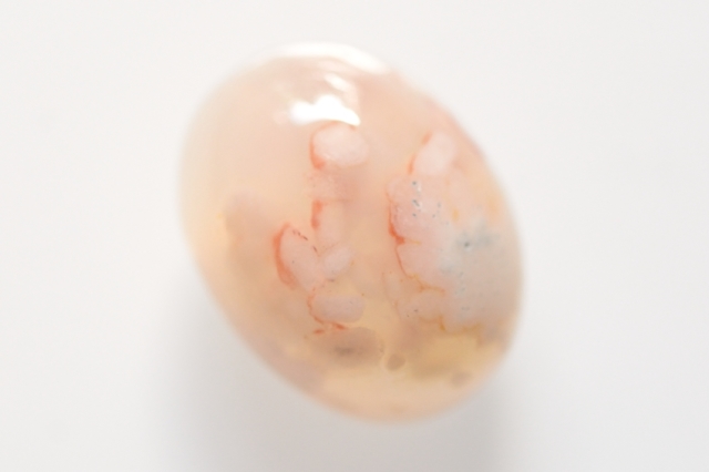 チェリーブロッサムアゲート【4】天然石ルース・カボション（19.5×15mm）