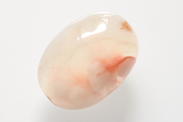 チェリーブロッサムアゲート【9】天然石ルース・カボション（17.5×12.5mm）