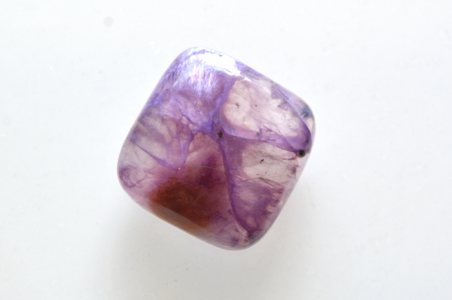チャロアイトクォーツ【3】ルース・カボション（22.5×21.5mm）