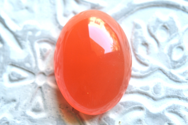 カーネリアン【26】ルース・カボション　（20×15mm）