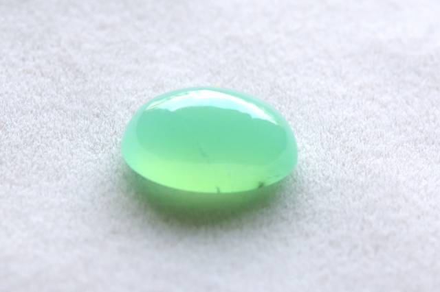 クリソプレーズ（オーストラリア産）【23】ルース・カボション（14×9.5mm）