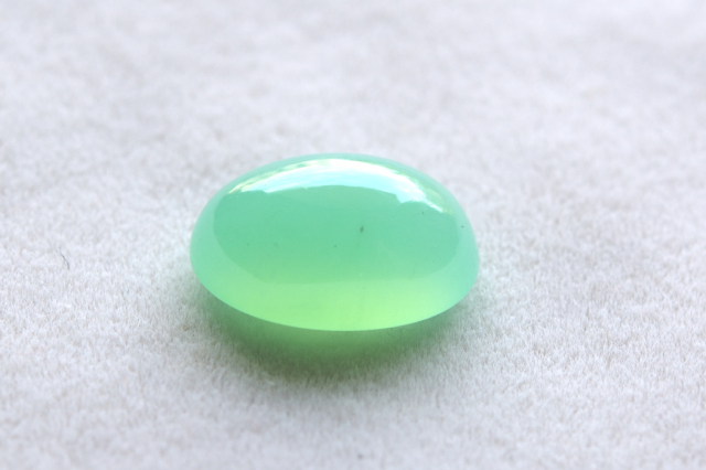 クリソプレーズ（オーストラリア産）【23】ルース・カボション（14×9.5mm）
