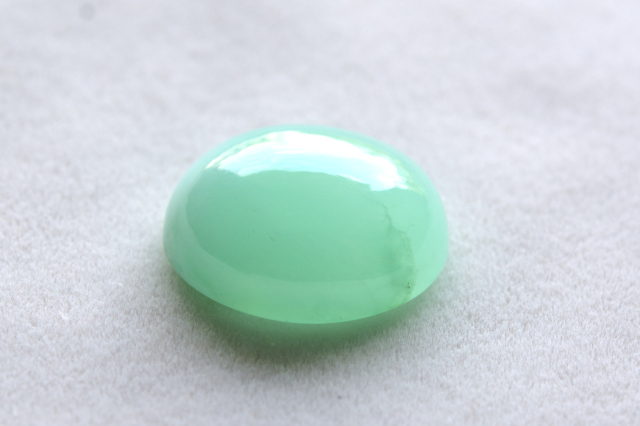 クリソプレーズ（オーストラリア産）【24】ルース・カボション（18.5×15.5mm）