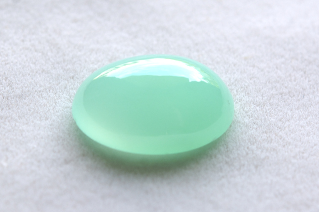 クリソプレーズ（オーストラリア産）【26】ルース・カボション（19.5×15mm）