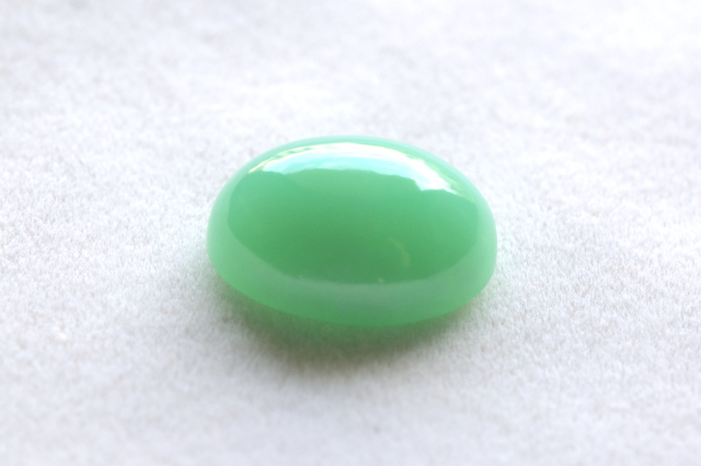 クリソプレーズ（オーストラリア産）【32】ルース・カボション（16×12.5mm）