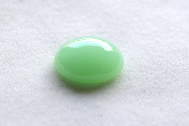 クリソプレーズ（オーストラリア産）【34】ルース・カボション（14.5×12mm）