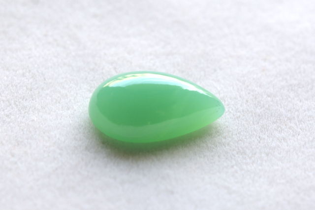クリソプレーズ（オーストラリア産）【35】ルース・カボション（17×10.5mm）