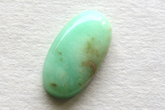 クリソプレーズ（オーストラリア産）【50】ルース・カボション（25×13.5mm）