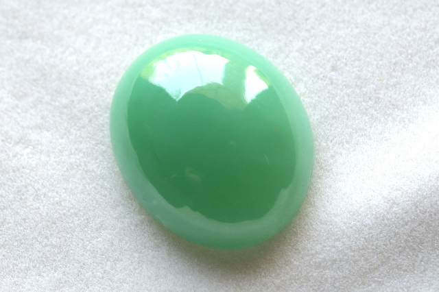 クリソプレーズ（オーストラリア産）【57】ルース・カボション（21.5×18mm）