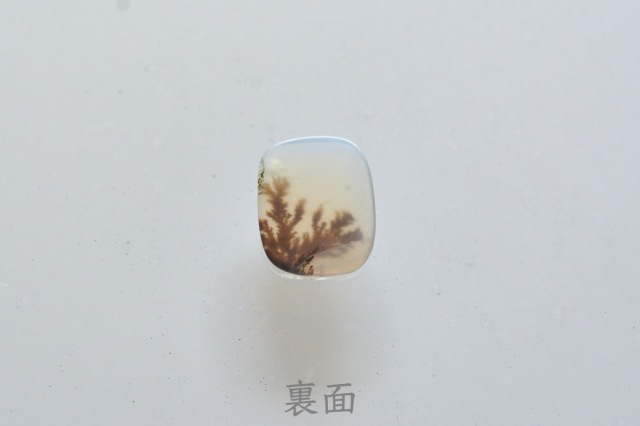 デンドリティックアゲート【20】ルース・カボション　（13×10mm）