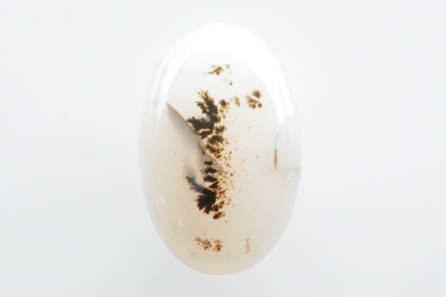 デンドリティックアゲート【42】天然石ルース・カボション　（25×15.5mm）
