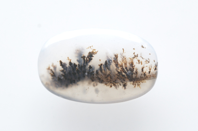 デンドリティックアゲート【60】天然石ルース・カボション　（×mm）