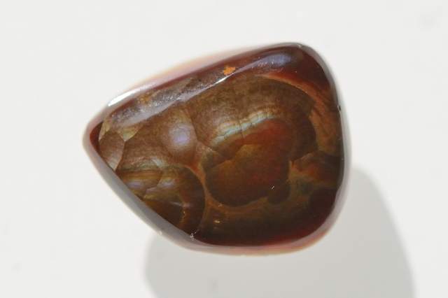 ファイヤーアゲート【6】天然石ルース・カボション（16.5×13mm）