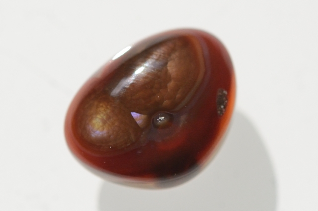 ファイヤーアゲート【11】天然石ルース・カボション（18×14mm）