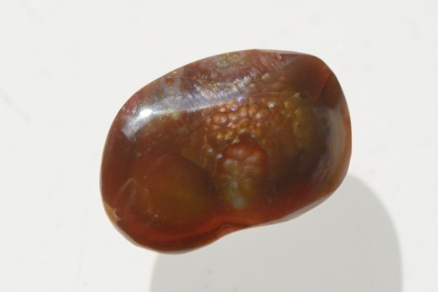 ファイヤーアゲート【14】天然石ルース・カボション（17×12mm）