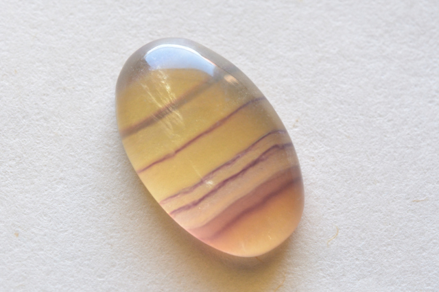 レインボーフローライト【25】ルース・カボション　（×mm）