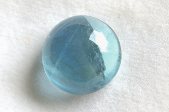 ブルーフローライト【71】ルース・カボション （12×12mm）