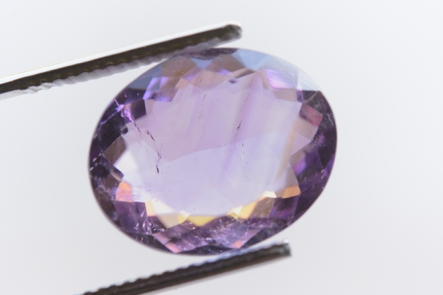 ファントムアメジスト【45】天然石ルース（14.5×12mm）