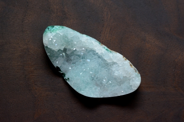 ジェムシリカ・ドゥルージー【5】　天然石ルース・カボション　（50×26mm）