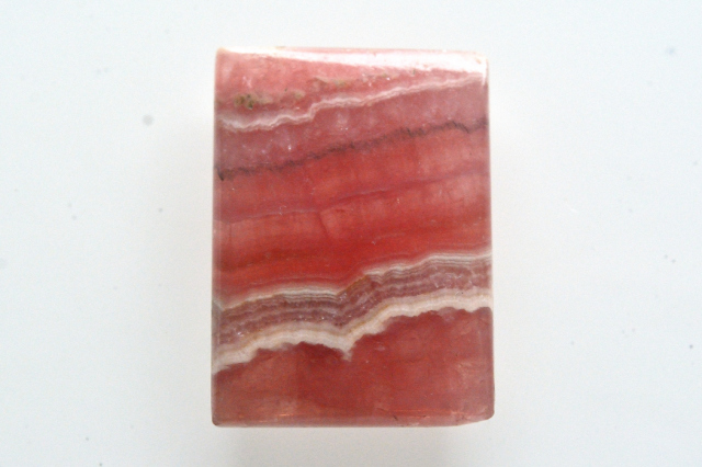 インカローズ（ロードクロサイト）【8】ルース・カボション（27.5×20mm）