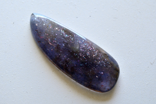 アイオライトサンストーン【28】ルース・カボション（×ｍm）