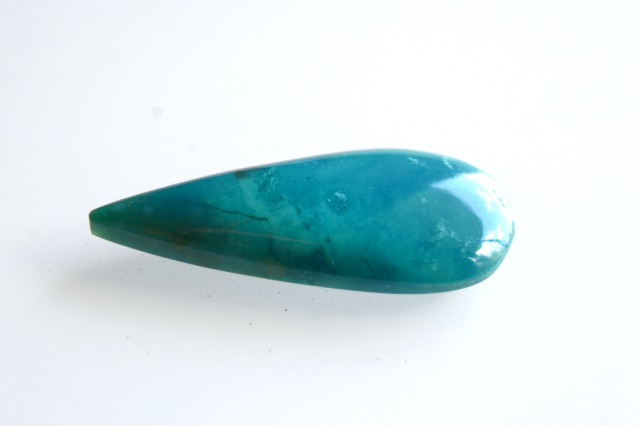 アリゾナ産ジェムシリカ【5】ルース・カボション（35.5×15.5mm）