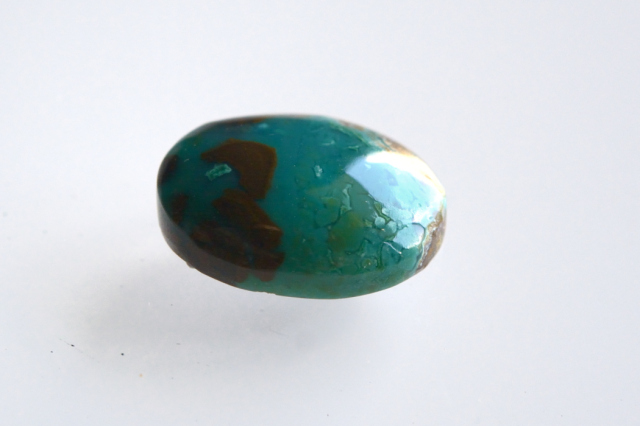 アリゾナ産ジェムシリカ【16】ルース・カボション（13×9.5mm）