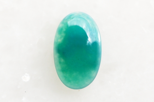 ジェムシリカ【24】天然石ルース・カボション（12.5×7.5mm）