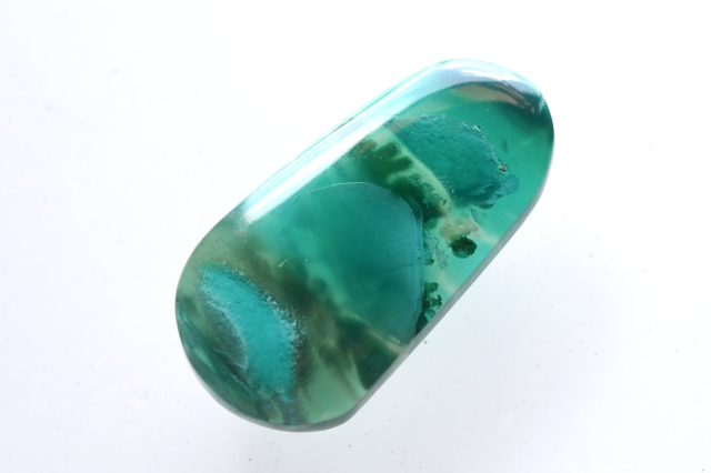 ジェムシリカ【37】天然石ルース・カボション（23.5×12mm）