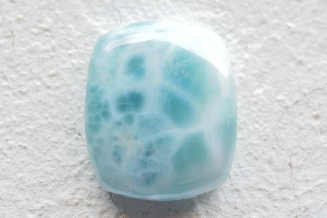 ラリマー　【37】ルース・カボション（17.5×15mm）