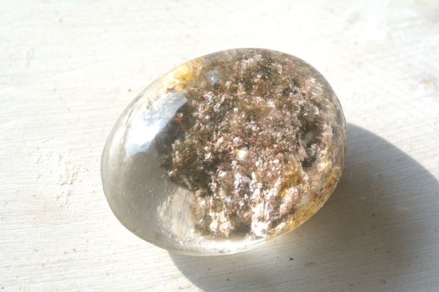 ガーデンクォーツ【34】　ルース・カボション（25×20.5mm）