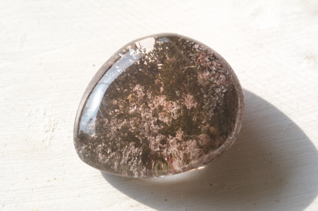 ガーデンクォーツ【38】　ルース・カボション（24×21.5mm）