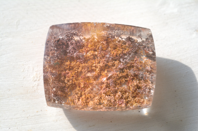 ガーデンクォーツ【40】　ルース・カボション（24×20mm）