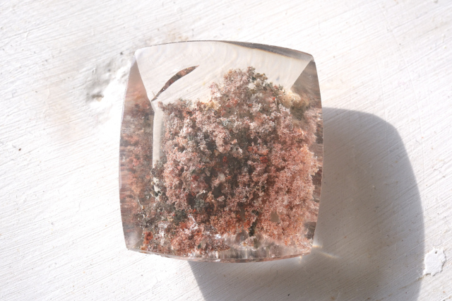 ガーデンクォーツ【41】　ルース・カボション（28×25.5mm）