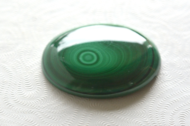 マラカイト【8】ルース・カボション　（32.5×25mm）
