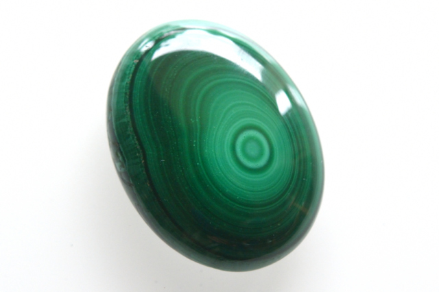 マラカイト【8】ルース・カボション　（32.5×25mm）