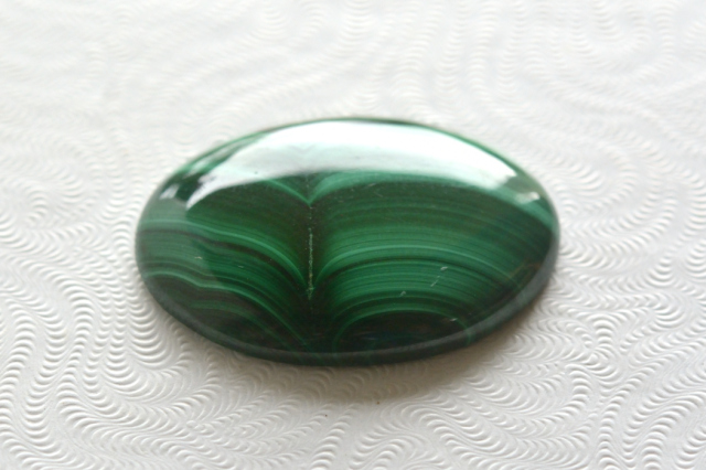 マラカイト【13】ルース・カボション　（31.5×22mm）