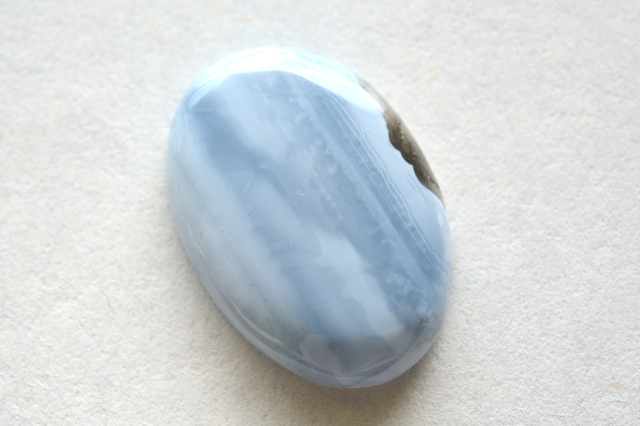 ブルーオパール（オワイヒーブルーオパール）【11】天然石ルース・カボション　（34×23.5mm）