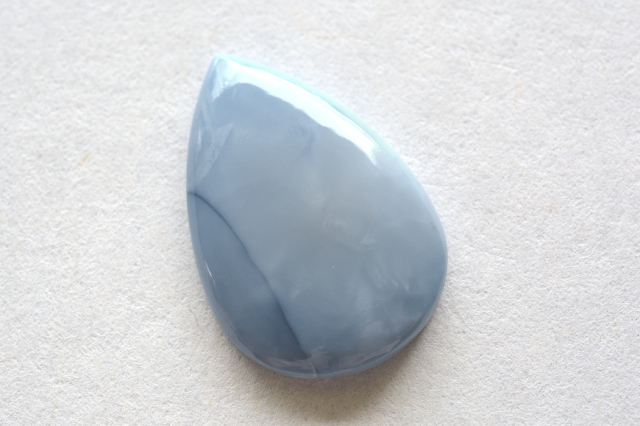 ブルーオパール（オワイヒーブルーオパール）【16】天然石ルース・カボション　（33×22.5mm）