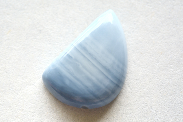 ブルーオパール（オワイヒーブルーオパール）【19】天然石ルース・カボション　（29.5×19.5mm）